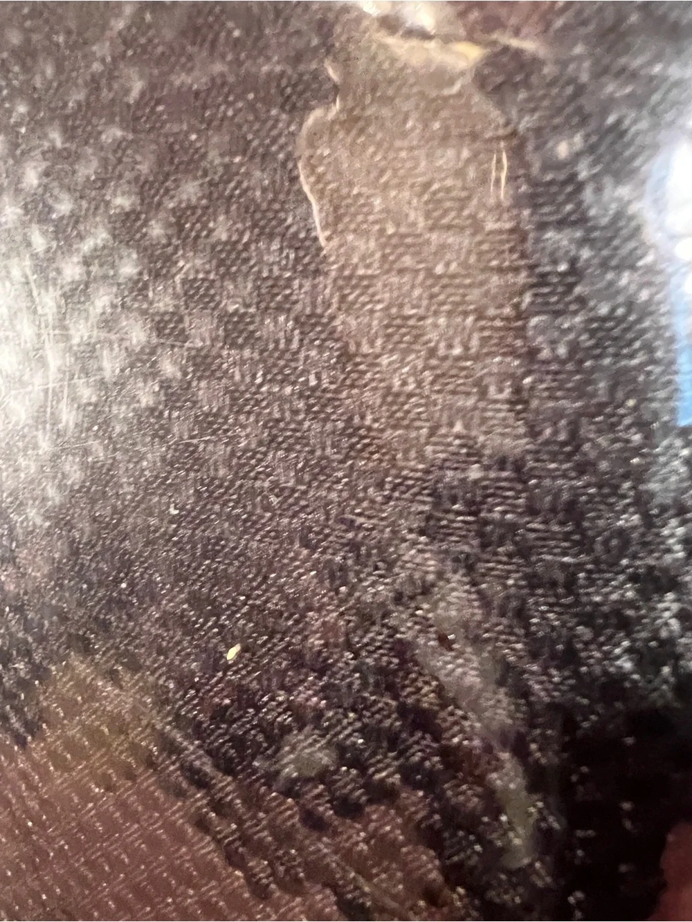 Beauvalle Black Spillproof Tablecloth 60x104 Textured Oblong New